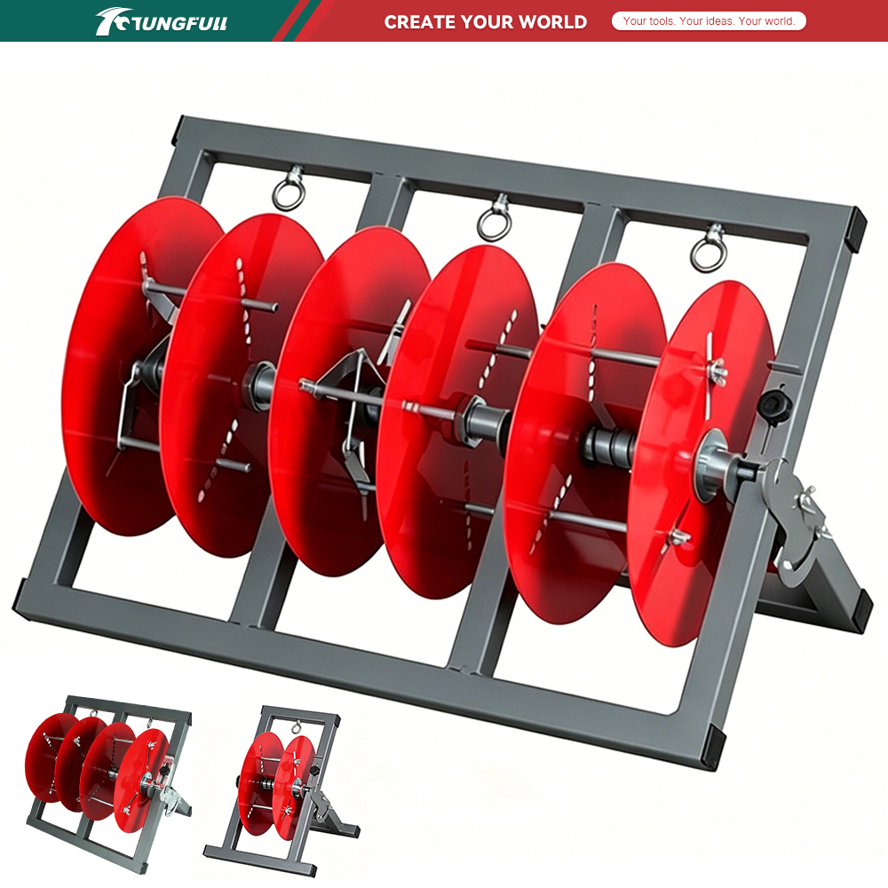 Home Improvement Usa - Electrician BV Wire Dispenser Rack Foldable
