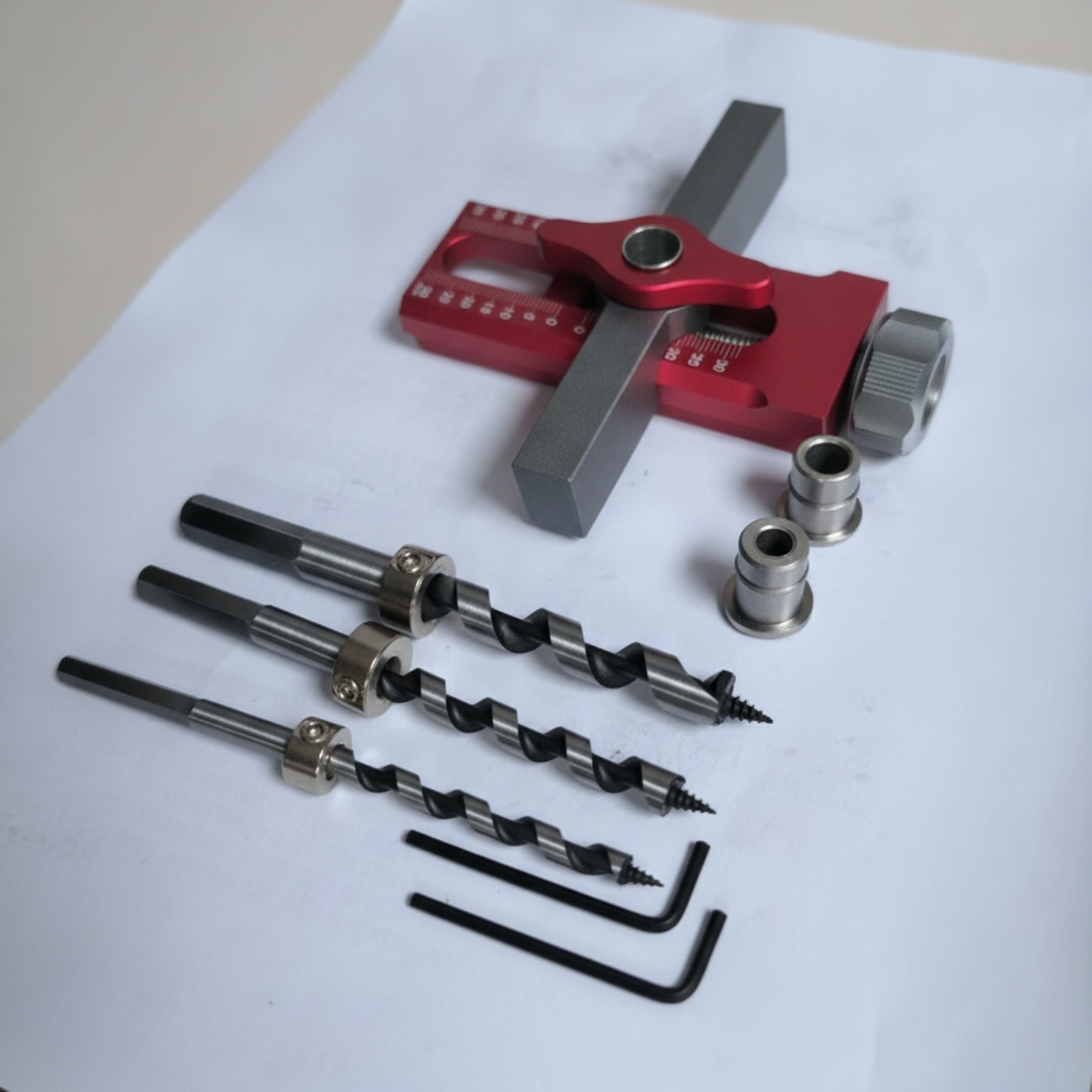 Home Improvement Usa - Cabinet Door Installation Alignment Aid Knurled