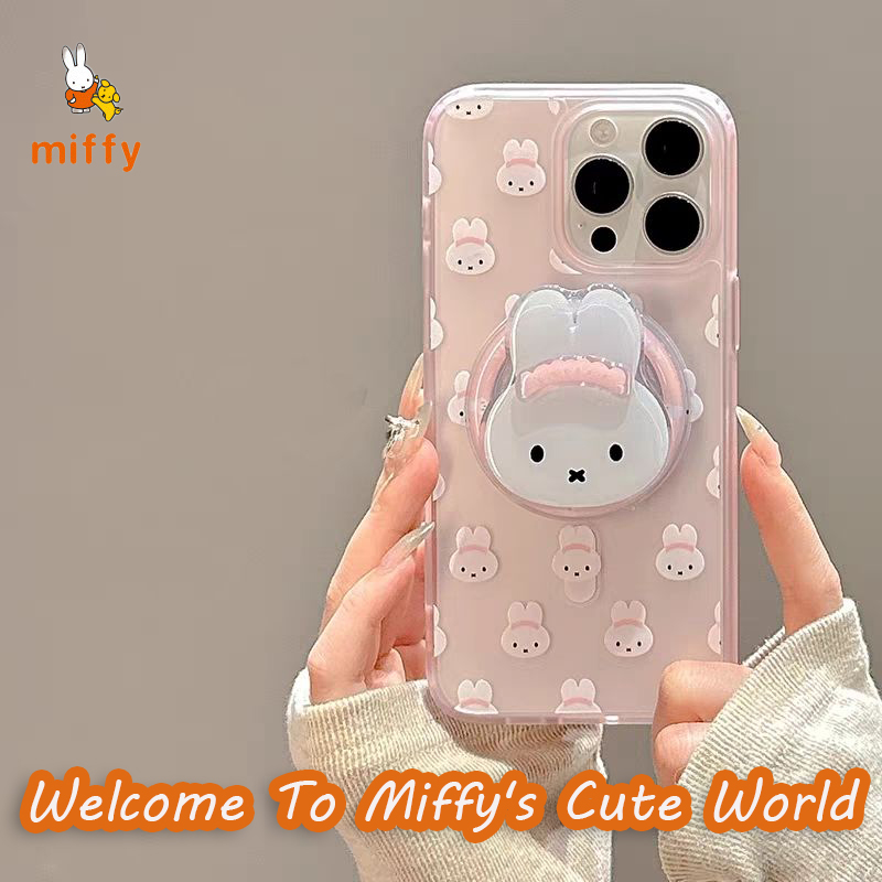 Electrical Outlet Cover - Cute Miffy Pink Rabbit Phone Case