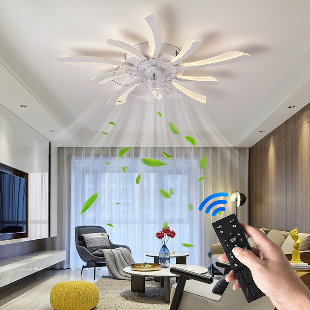 Ceiling Fan Mount - Dimmable Ceiling Fan with Light and