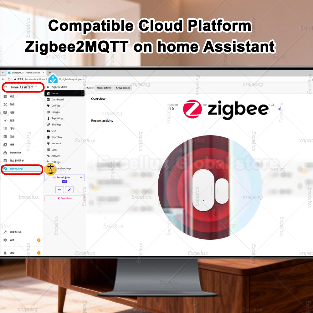 Zigbee 3.0 Door Window Sensor  – Home Improvement And Hardware recenzja i cena