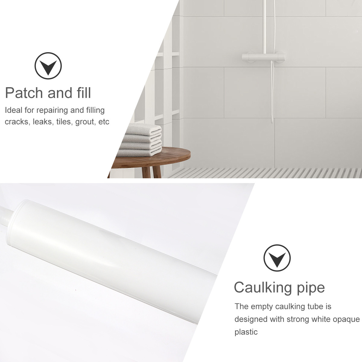 5 pcs Empty Caulk Tubes Plasti – Home Improvement Usa recenzja i cena