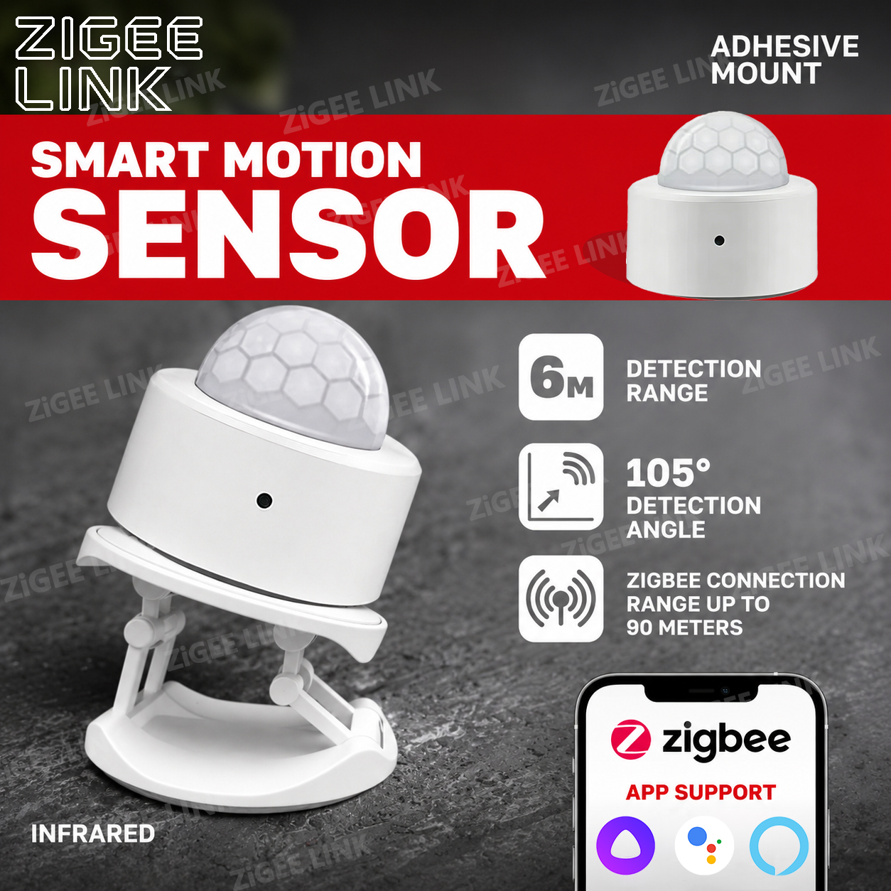 Zigbee PIR Motion Sensor Human – Home Improvement And Hardware recenzja i cena