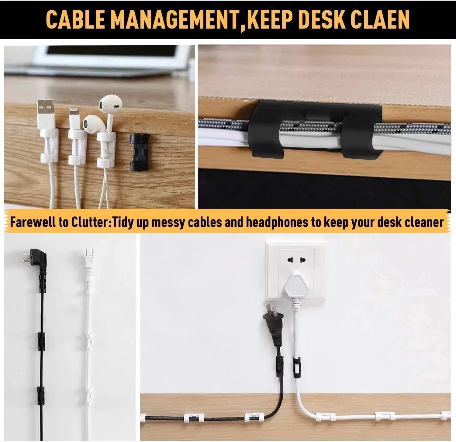 Cable Clips Organizer Drop Wir – Cable Staple Clip recenzja i cena