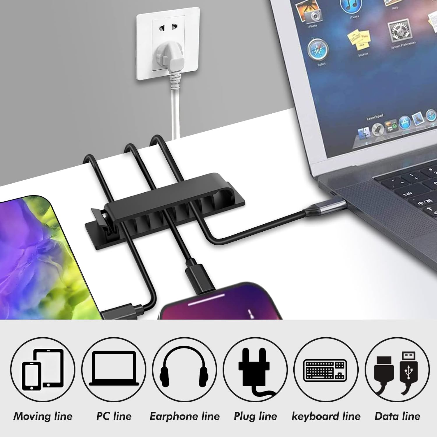 Cable Organizer Self Adhesive  – Cable Staple Clip recenzja i cena
