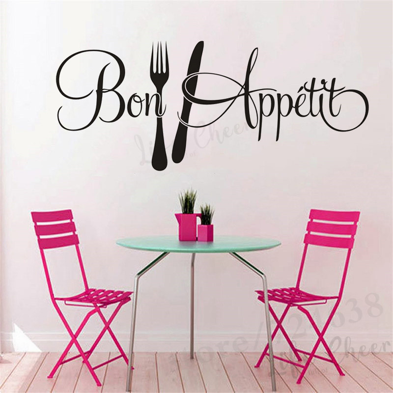 French Bon Appétit Quote Wall  – Vinyl Floor Plank recenzja i cena