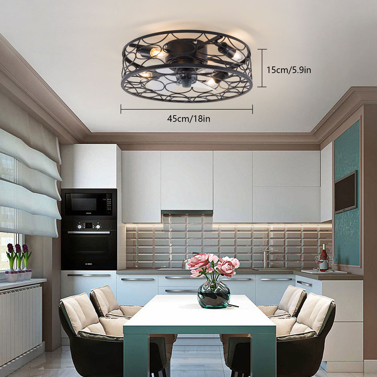 18in Ceiling Mounted Ceiling F – Ceiling Fan Mount recenzja i cena