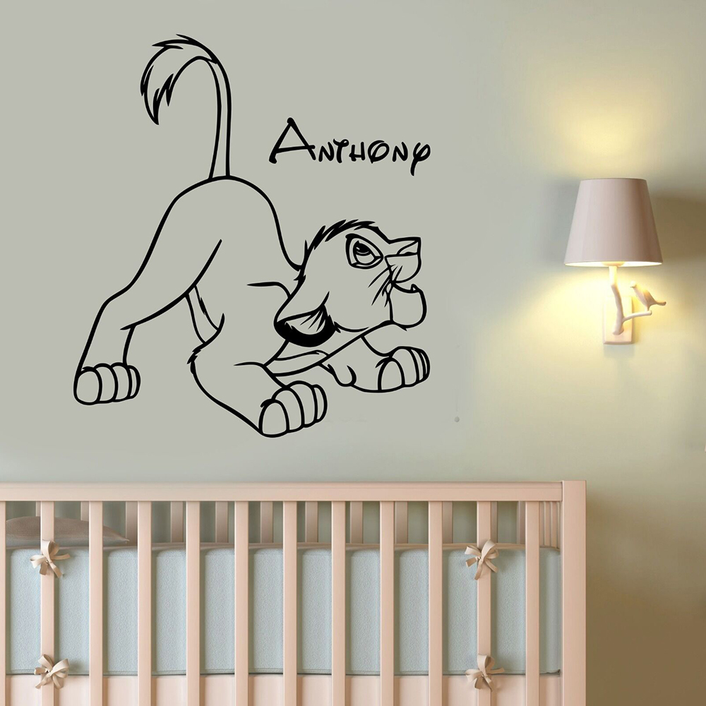 Custom Name Wall Decal Lion Vi – Vinyl Floor Plank recenzja i cena