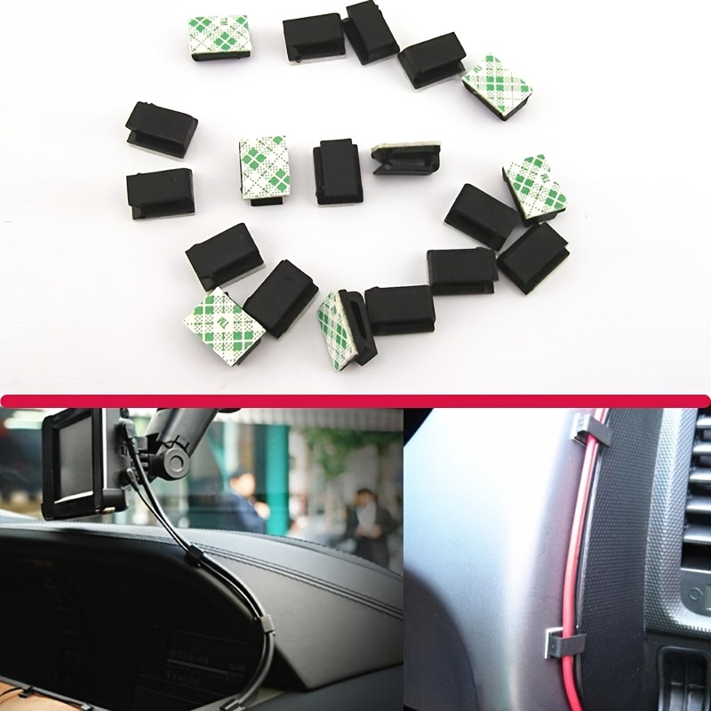 20pcs Self-adhesive Car Fixed  – Cable Staple Clip recenzja i cena