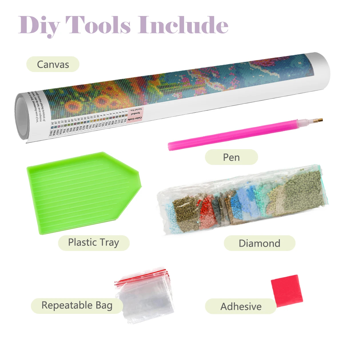 1PC frameless Diamond Painting – Home Improvement Diy recenzja i cena