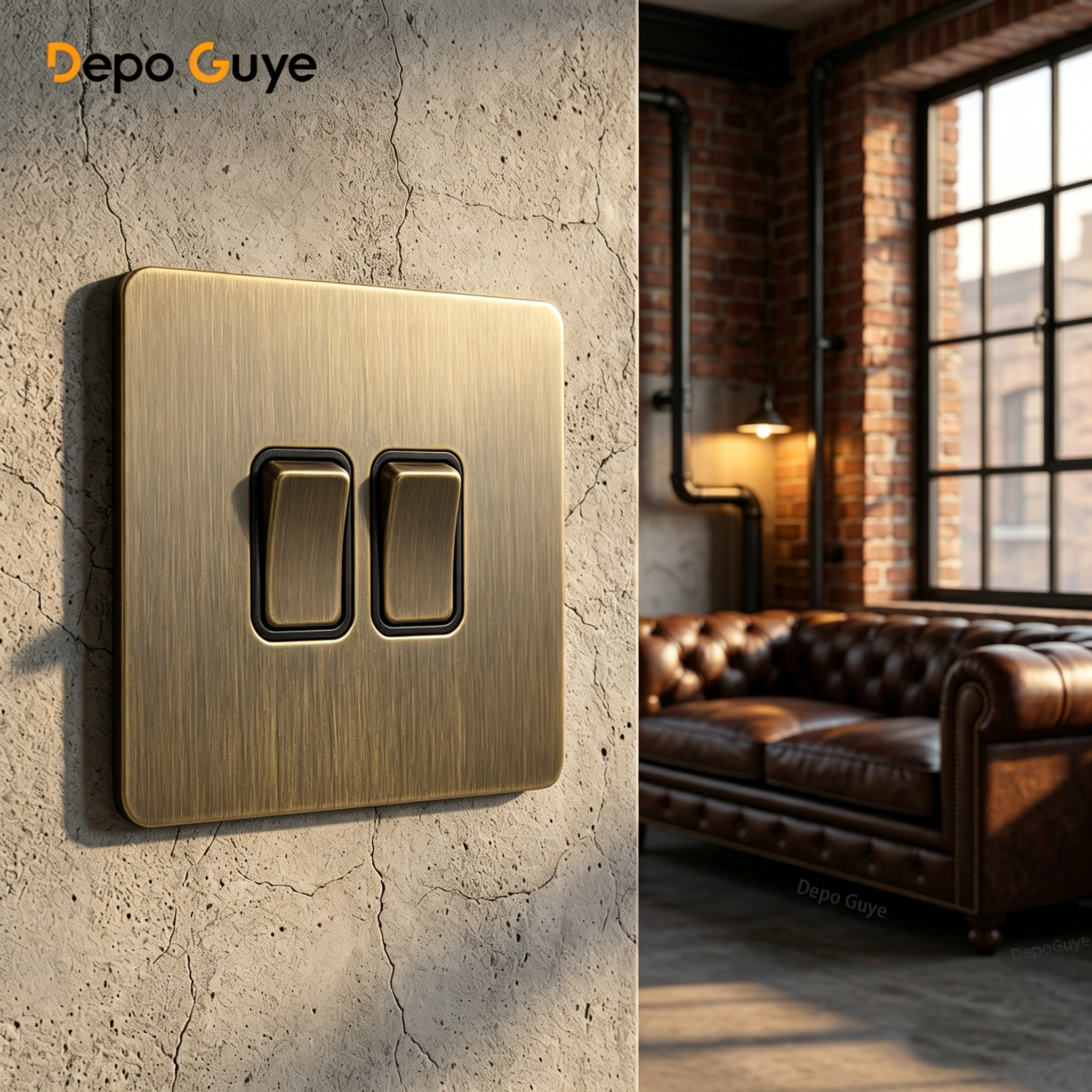 Retro Metal Brushed Antique St – Home Improvement Uk recenzja i cena