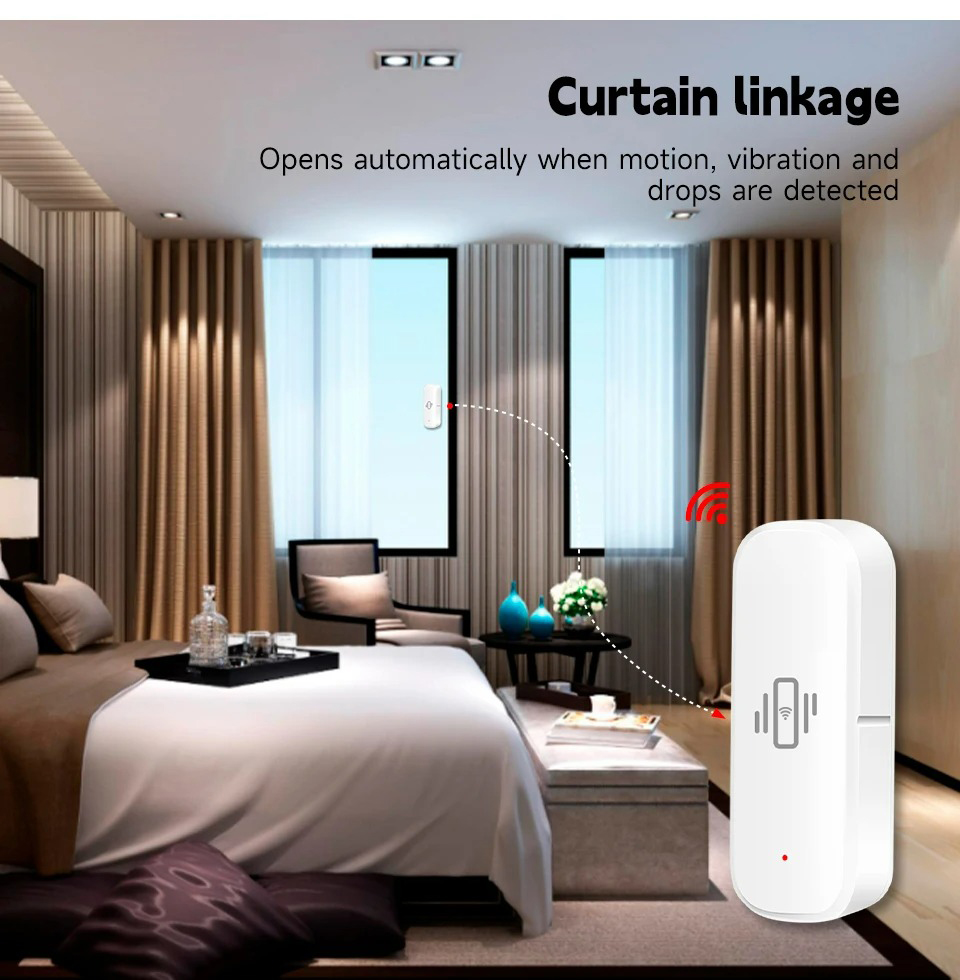 Tuya Smart WiFi Vibration Sens – Home Improvement And Hardware recenzja i cena