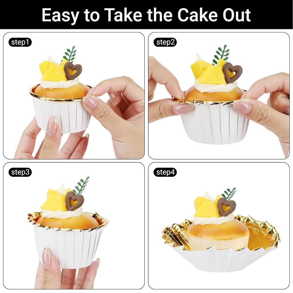 50 pcs Muffins Cup Paper Cupca – Home Improvement Diy recenzja i cena