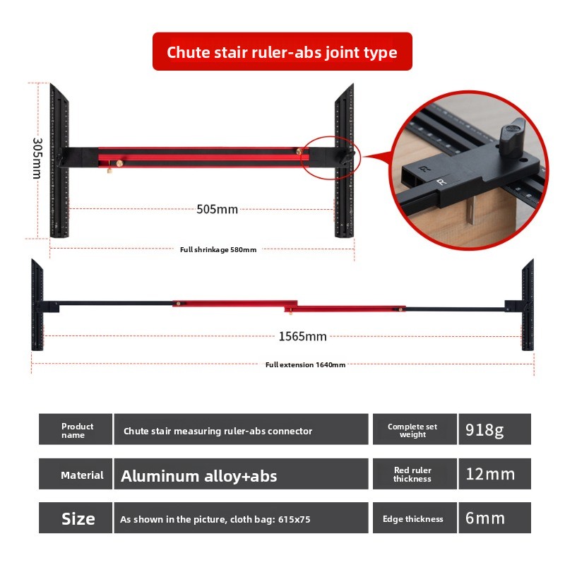 Aluminum Alloy Stair Ruler,Hig – Home Improvement Usa recenzja i cena