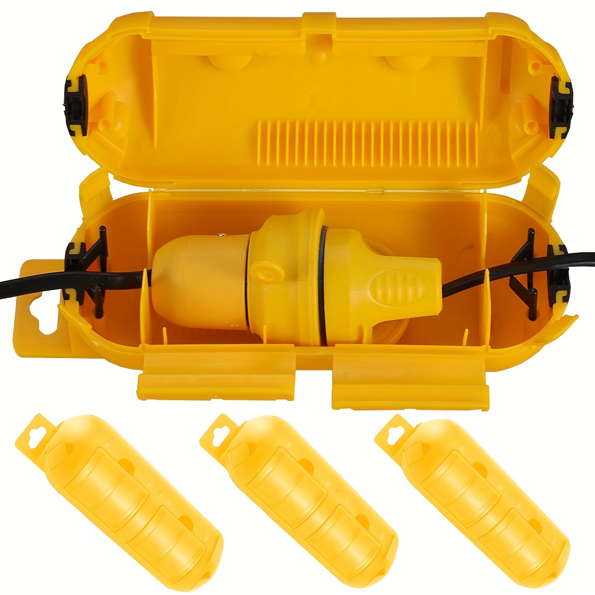 Extension Yellow Cord Safety C – Electrical Outlet Cover recenzja i cena