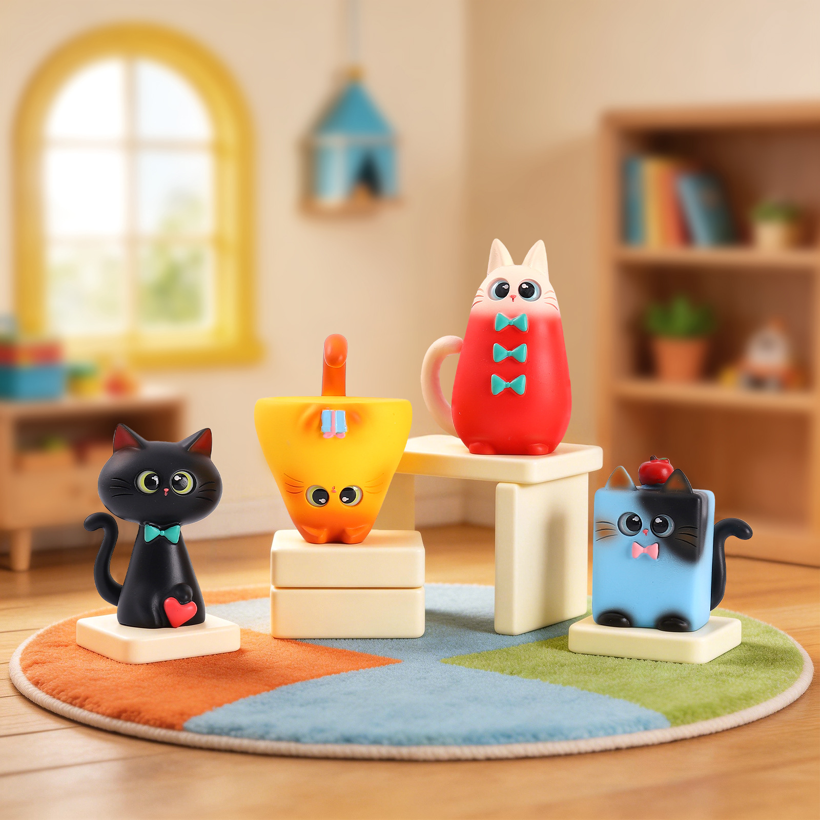 Blind Box Cat Figurine Resin C – Home Improvement And Hardware recenzja i cena