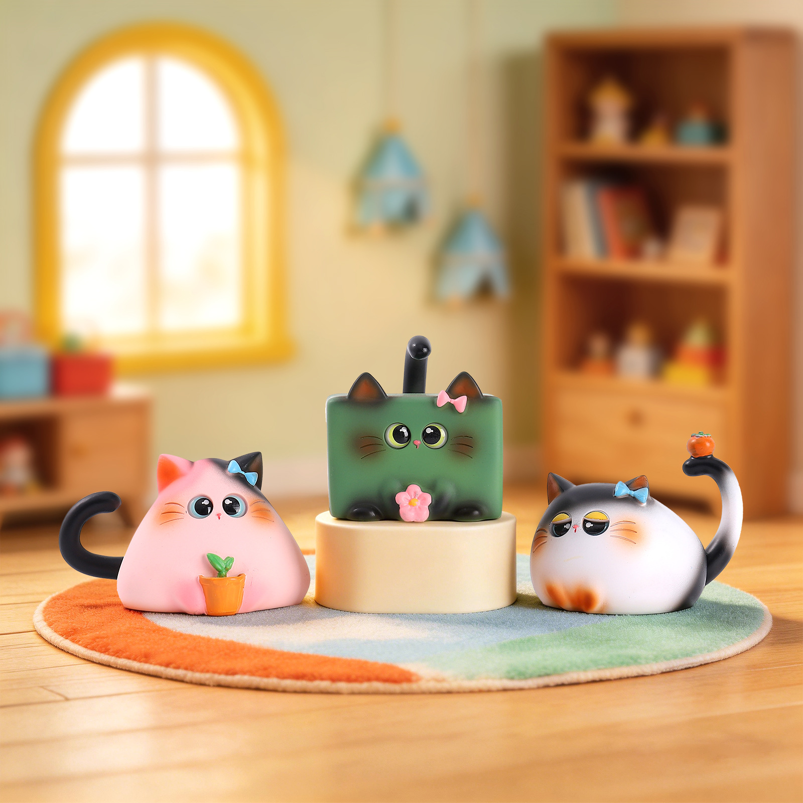 Blind Box Cat Figurine Resin C – Home Improvement And Hardware recenzja i cena
