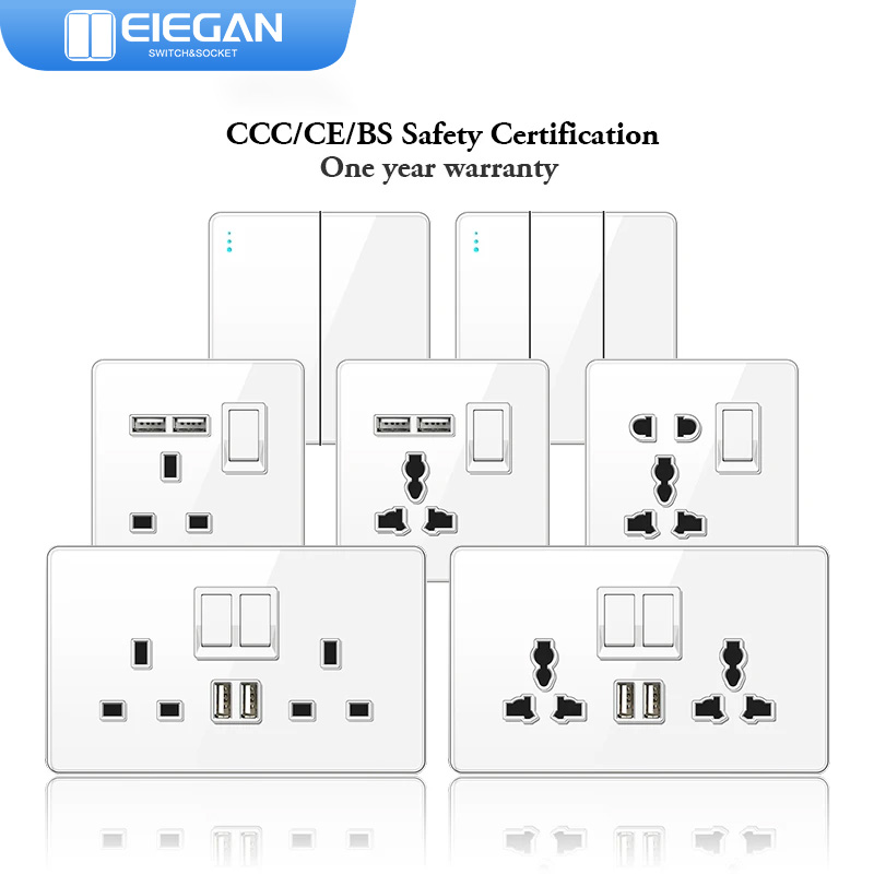 ELEGAN UK Socket White 16A/20A – Home Improvement Uk recenzja i cena
