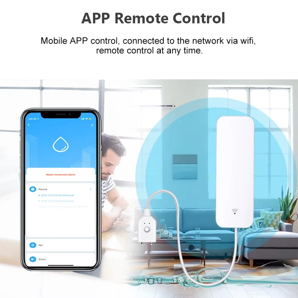 ZigBee WiFi Water Leak Sensor  – Home Improvement And Hardware recenzja i cena
