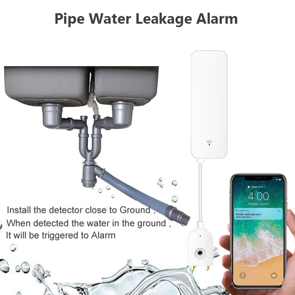 ZigBee WiFi Water Leak Sensor  – Home Improvement And Hardware recenzja i cena