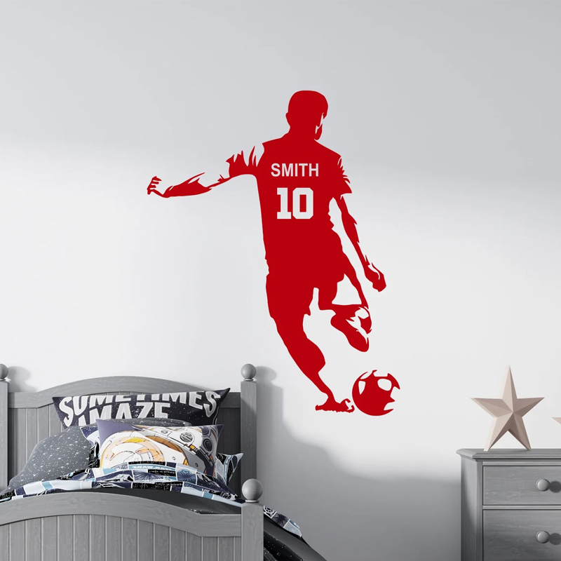 Personalized Soccer Player Nam – Vinyl Floor Plank recenzja i cena