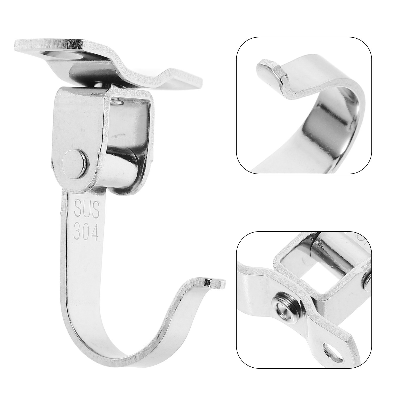 2Pcs Stainless Steel Ceiling H – Ceiling Fan Mount recenzja i cena