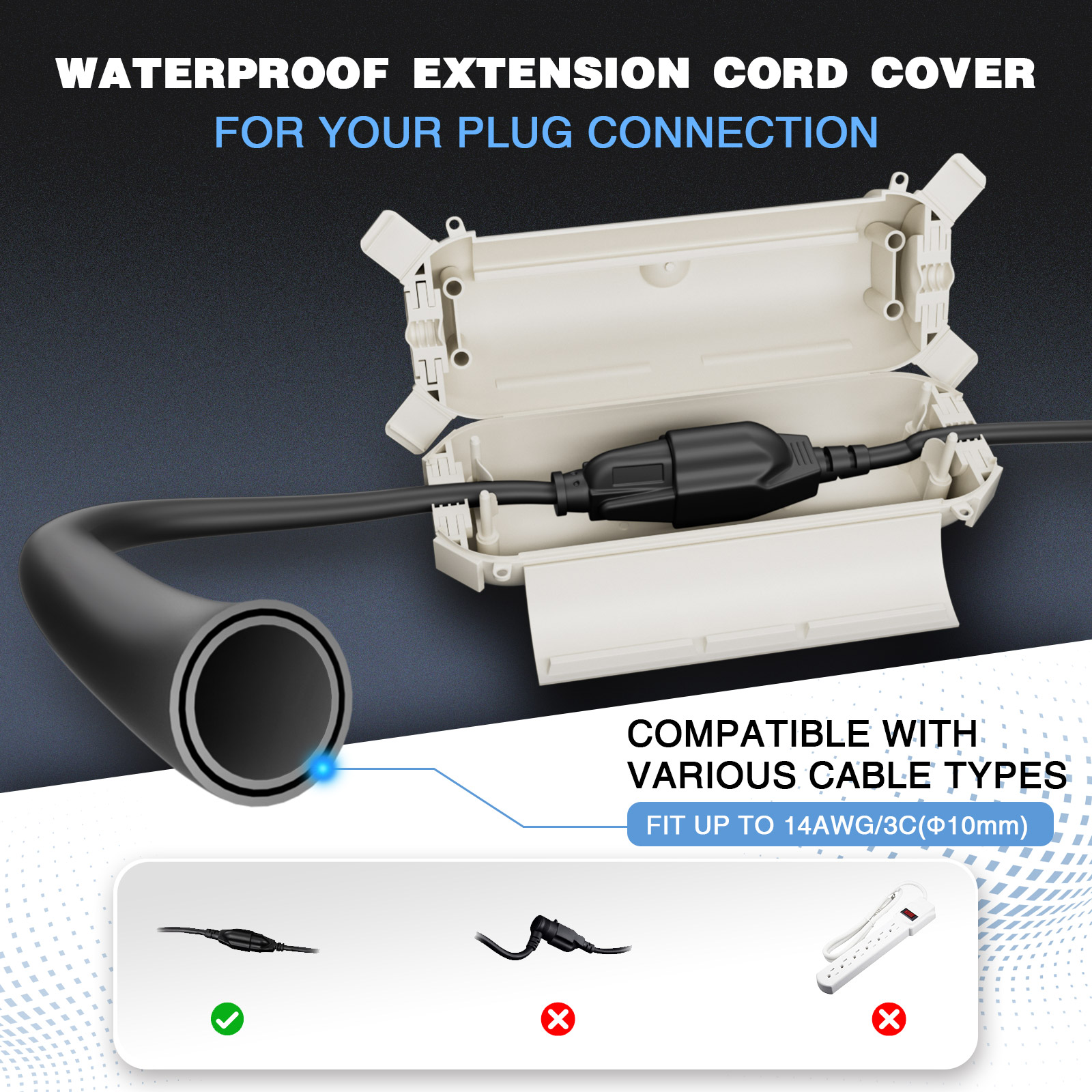 2 Pack Waterproof Outdoor Conn – Electrical Outlet Cover recenzja i cena