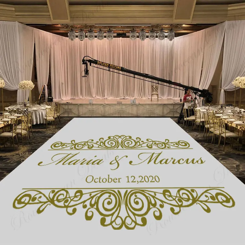 Custom Wedding Name & Date Mon – Vinyl Floor Plank recenzja i cena