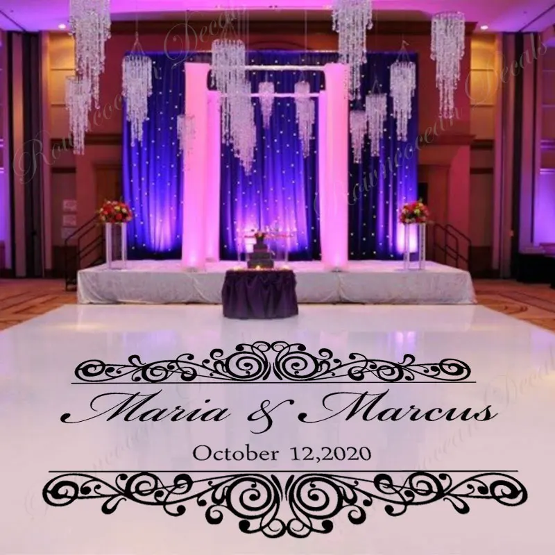 Custom Wedding Name & Date Mon – Vinyl Floor Plank recenzja i cena