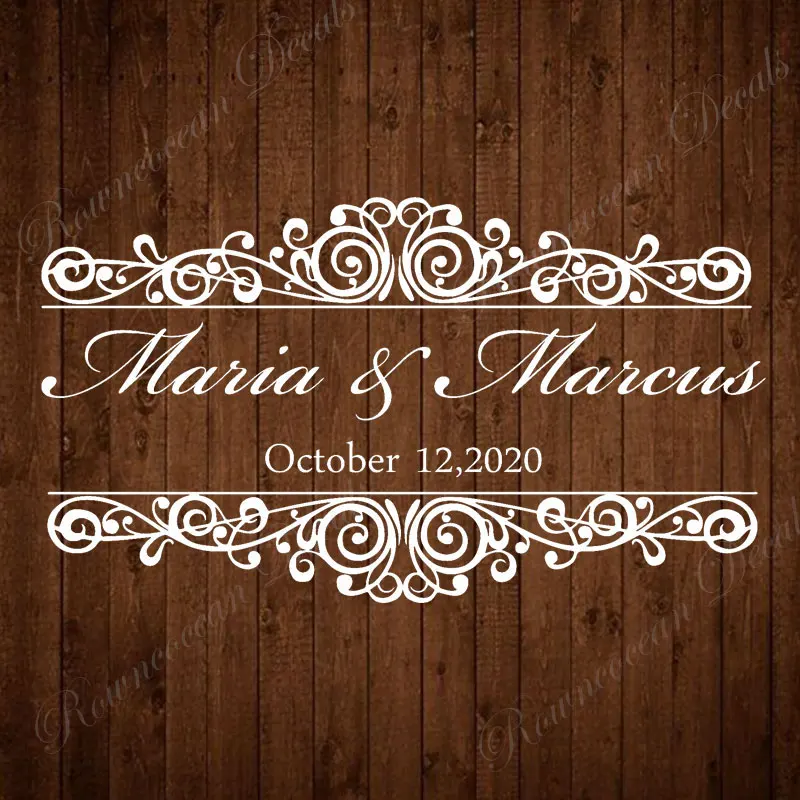 Custom Wedding Name & Date Mon – Vinyl Floor Plank recenzja i cena