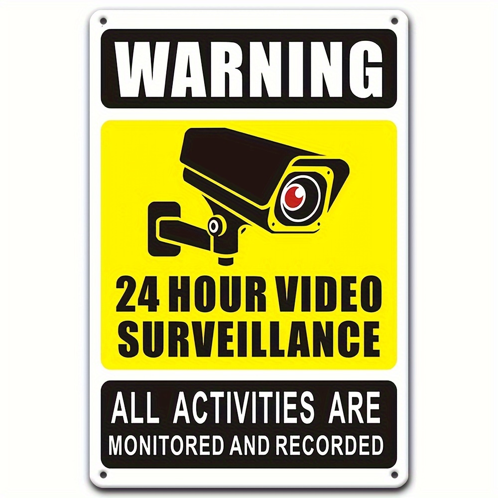 24/7 Video Surveillance Warnin – Home Improvement And Hardware recenzja i cena