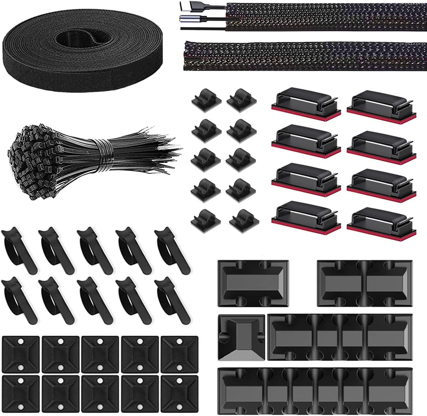146 Pcs Cable Organizer Set Co – Cable Staple Clip recenzja i cena