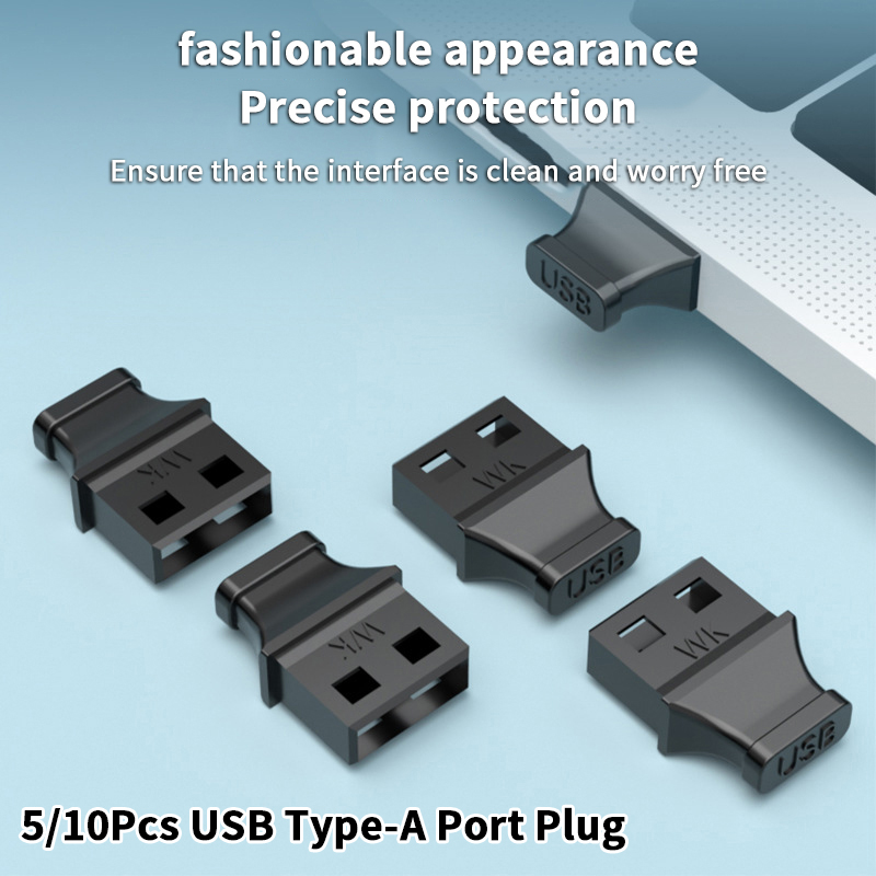 5/10Pcs Type-A USB Port Plug W – Electrical Outlet Cover recenzja i cena