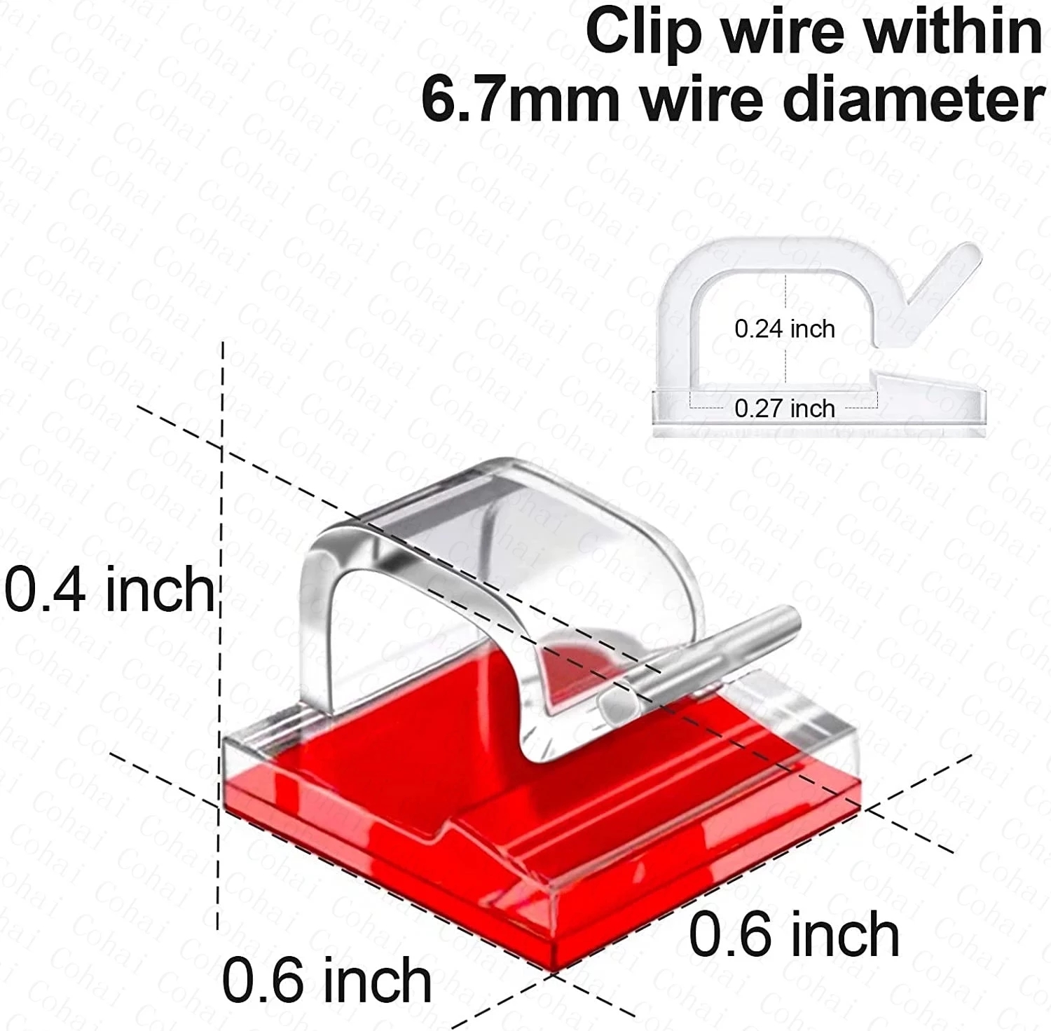 50pcs Self Adhesive Outdoor Ca – Cable Staple Clip recenzja i cena