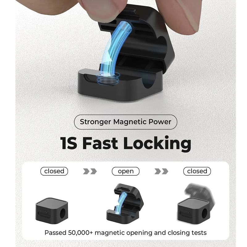 ​Magnetic Cable Clips Adjustab – Cable Staple Clip recenzja i cena