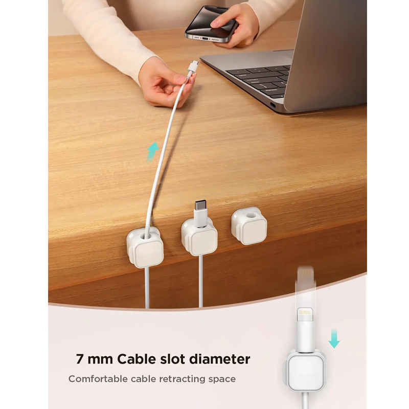 ​Magnetic Cable Clips Adjustab – Cable Staple Clip recenzja i cena