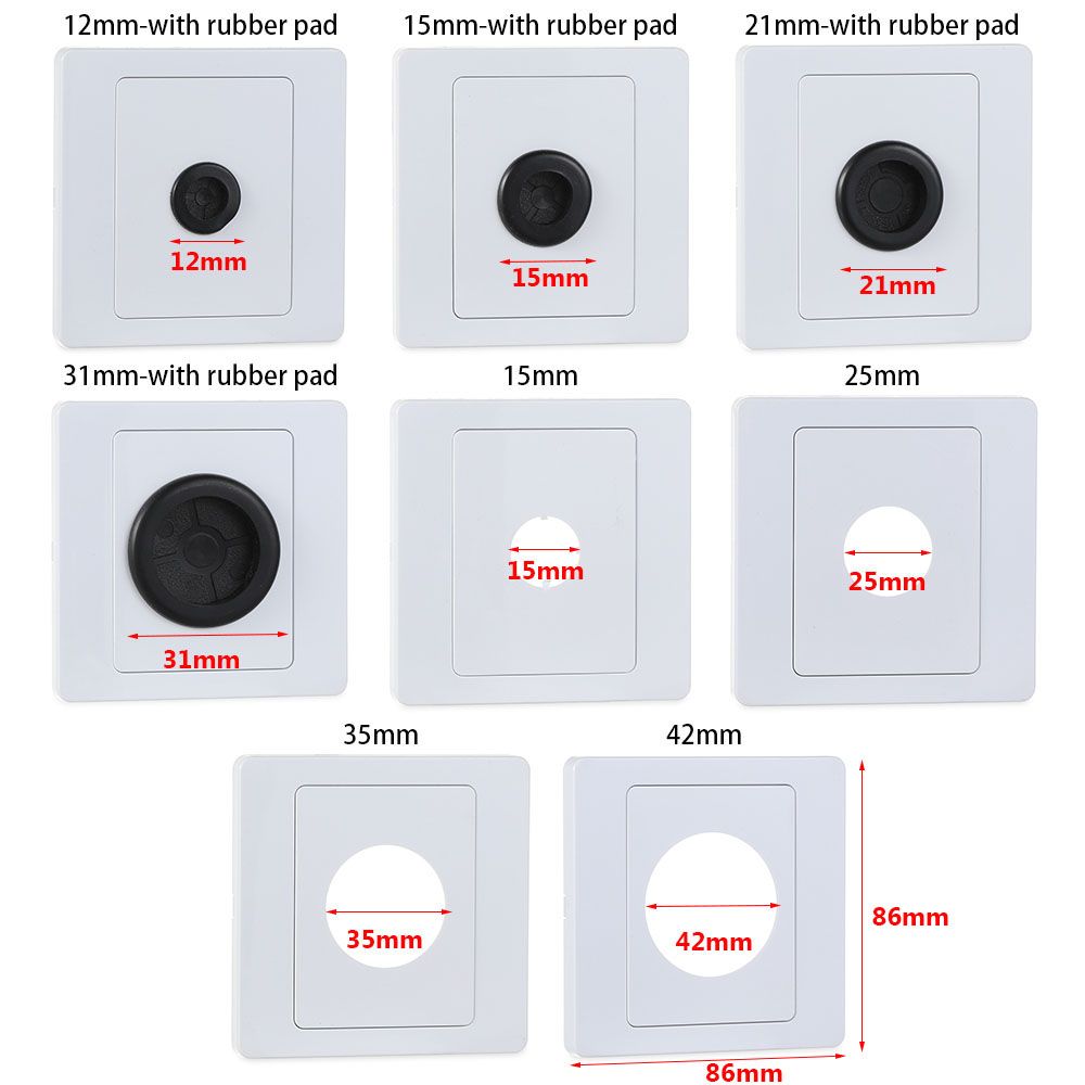 1Pcs 86Type Wall Blank Panel W – Electrical Outlet Cover recenzja i cena