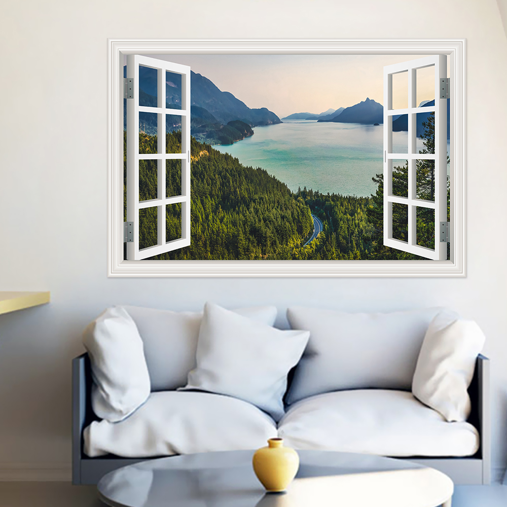 Modern 3D Large Landscape Wall – Vinyl Floor Plank recenzja i cena