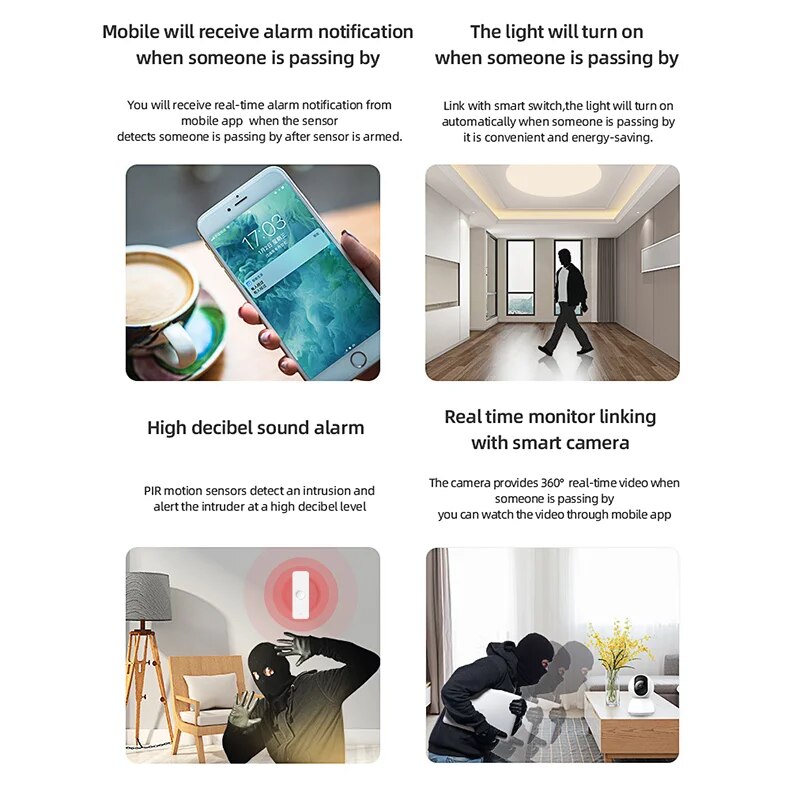 Tuya WiFi Zigbee PIR Motion Se – Home Improvement And Hardware recenzja i cena