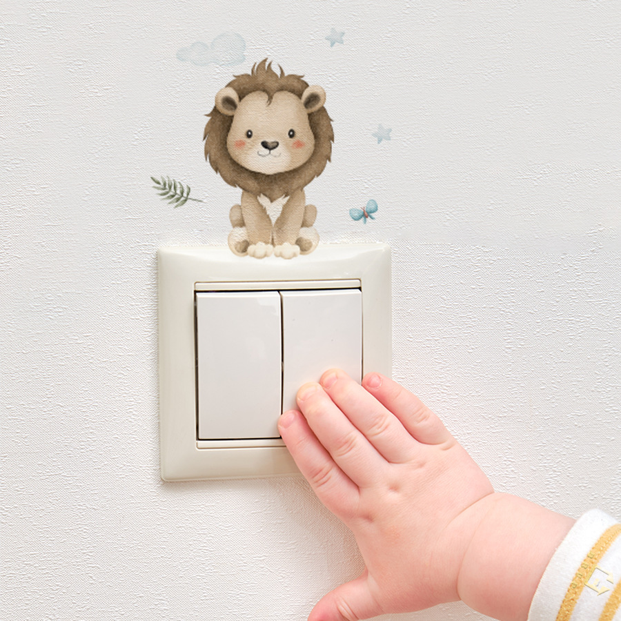 Cartoon Animals Switch Wall St – Vinyl Floor Plank recenzja i cena
