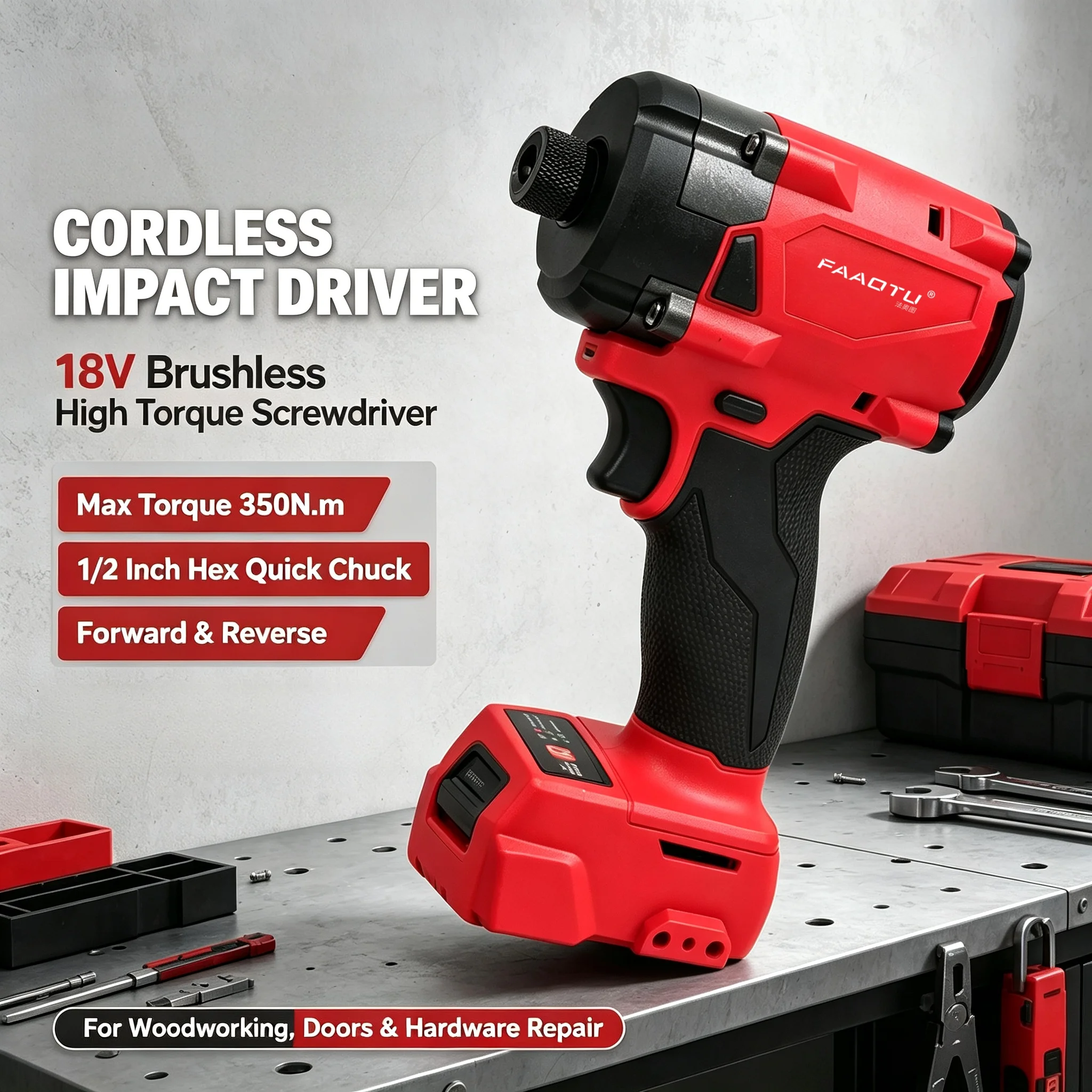 FAAOTU 18V Cordless Electric S – Home Improvement Usa recenzja i cena