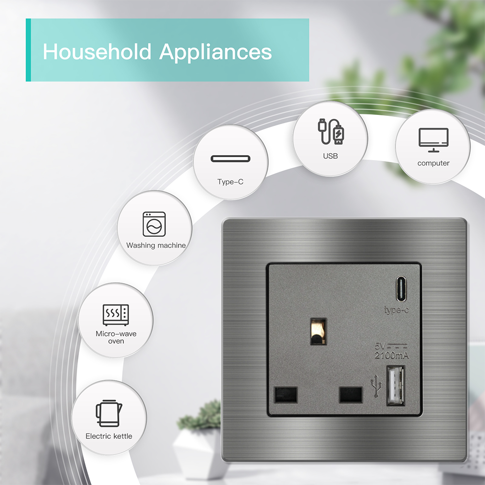 EIOMR UK Standard Wall Socket  – Home Improvement Uk recenzja i cena
