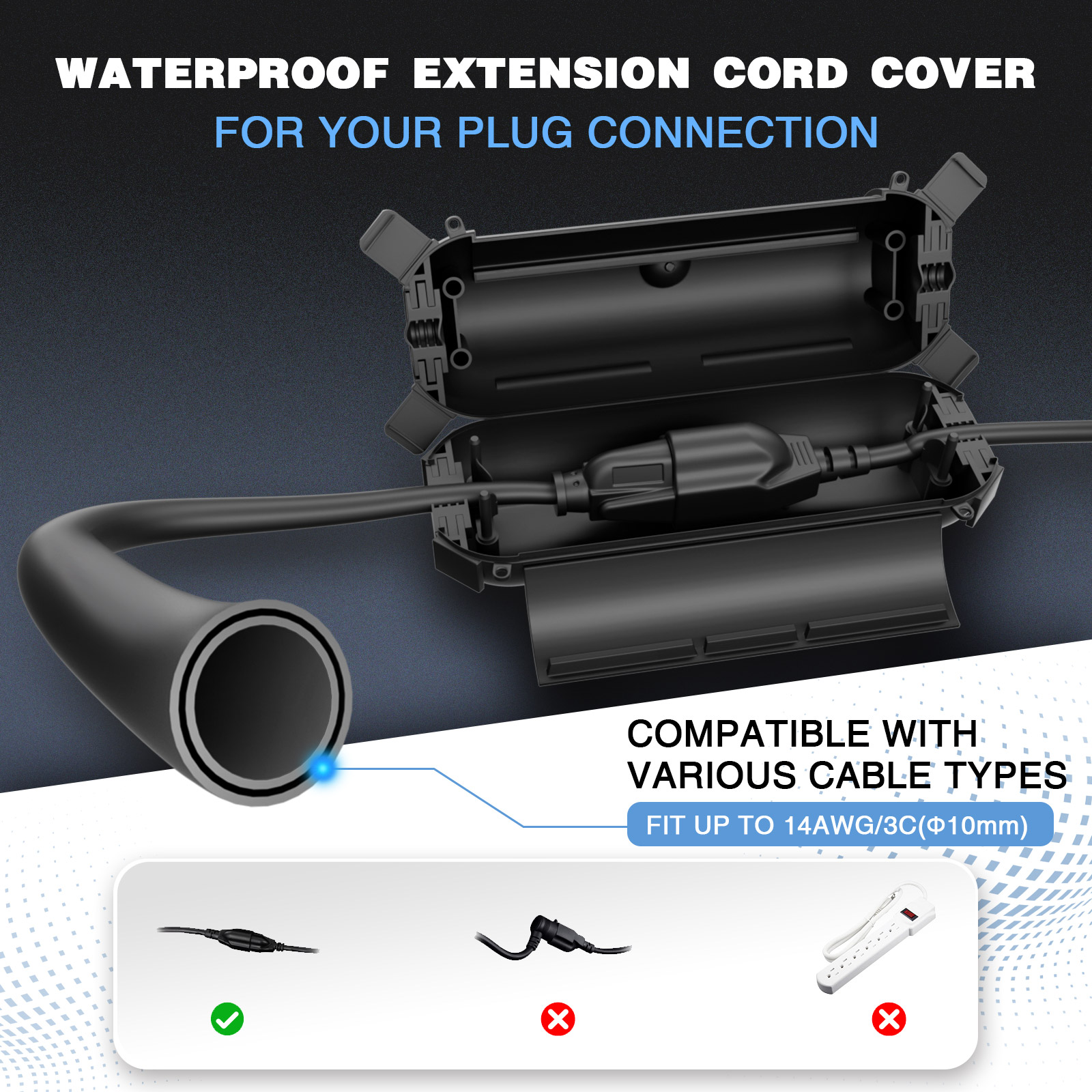 Weatherproof Outdoor Extension – Electrical Outlet Cover recenzja i cena