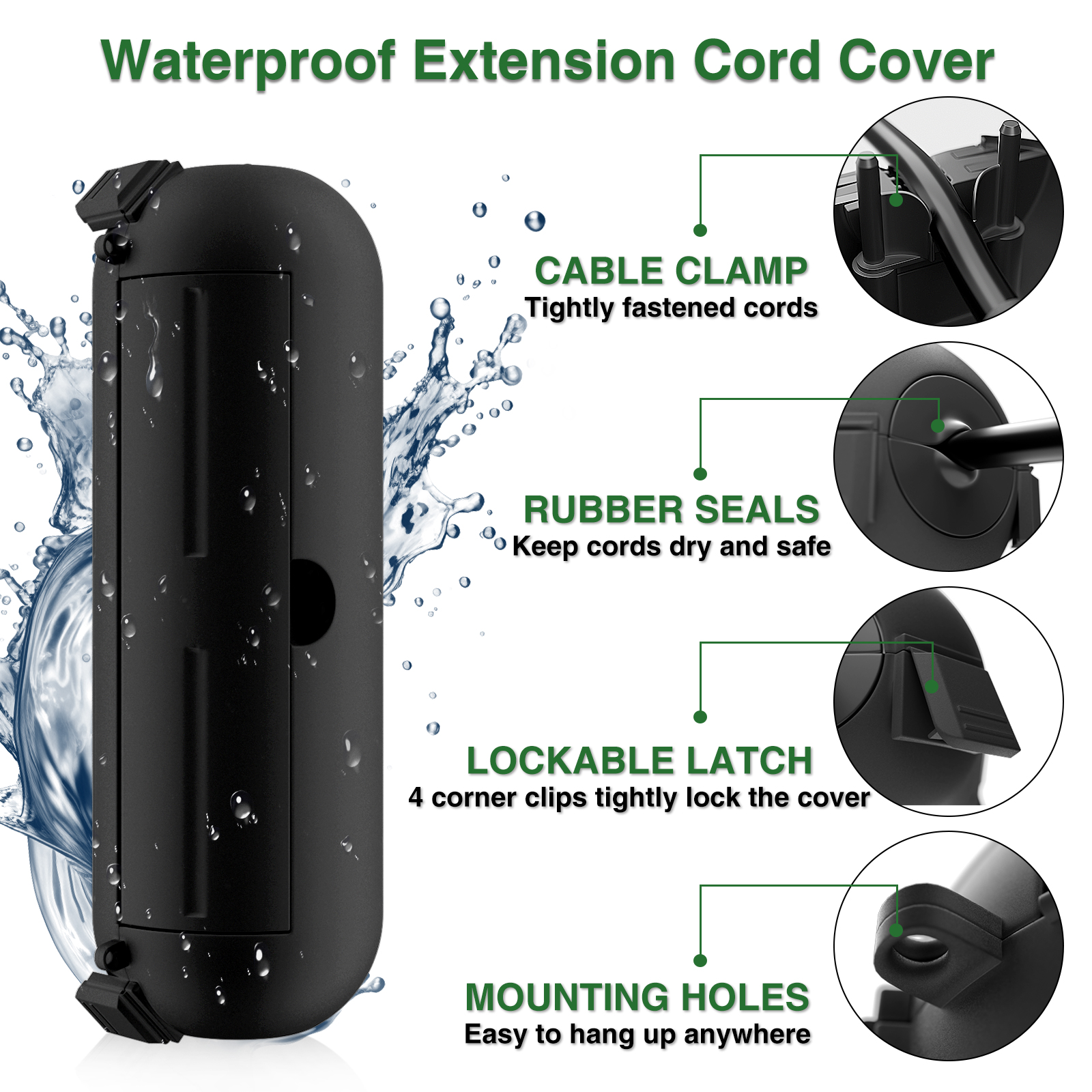 Weatherproof Outdoor Extension – Electrical Outlet Cover recenzja i cena