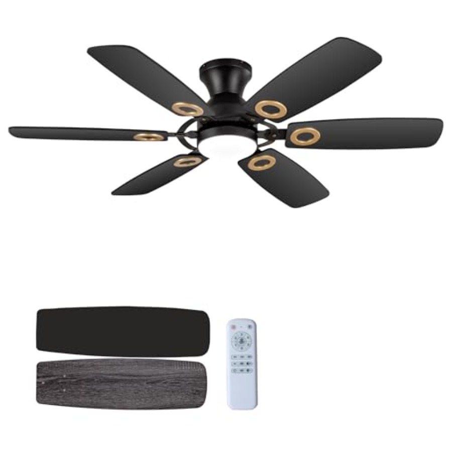 Ceiling Fans with Lights, Blac – Ceiling Fan Mount recenzja i cena
