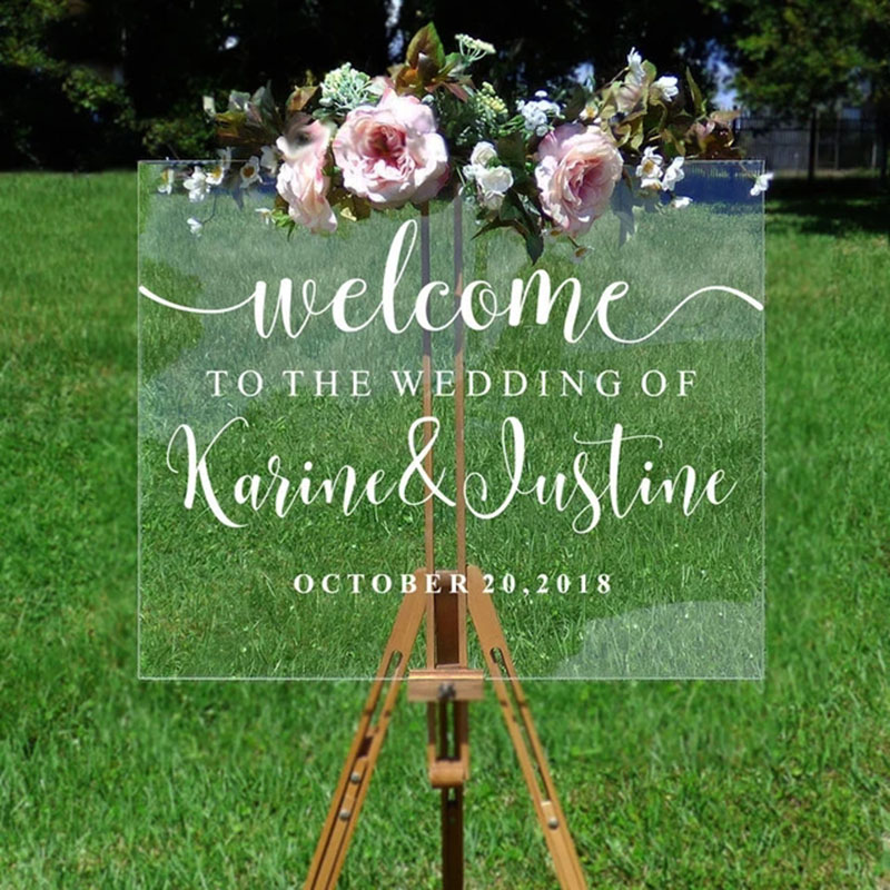 Wedding Welcome Mirror Vinyl S – Vinyl Floor Plank recenzja i cena
