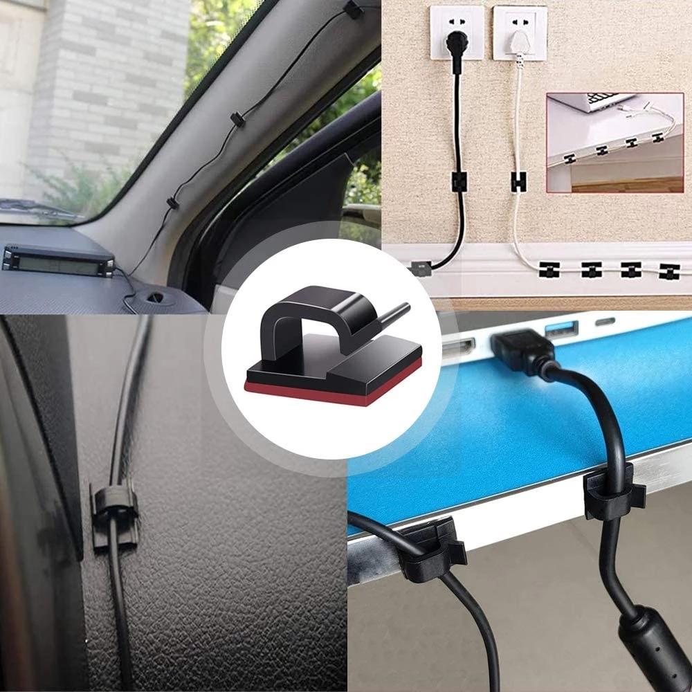 10/20/50PCS Self-adhesive Cabl – Cable Staple Clip recenzja i cena